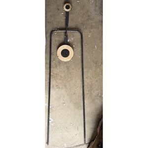 Vintage Cast Iron‎ Fireplace Tool / Hearth Trivet – Pat. Pend.